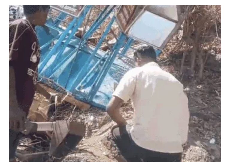 खल्लारी मंदिर में रोप-वे का केबल टूटा, 6 श्रद्धालु घायल, जा रहे थे देवी दर्शन के लिए, 20 फीट से नीचे गिरे,गंभीर चोटें आईं