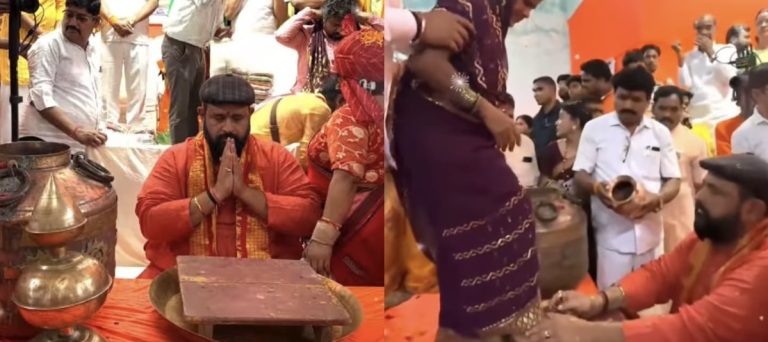 छत्तीसगढ़: 610 धर्मांतरित लोगों की सामूहिक घर वापसी, मंदिर में पूजा के बाद अपनाया सनातन धर्म