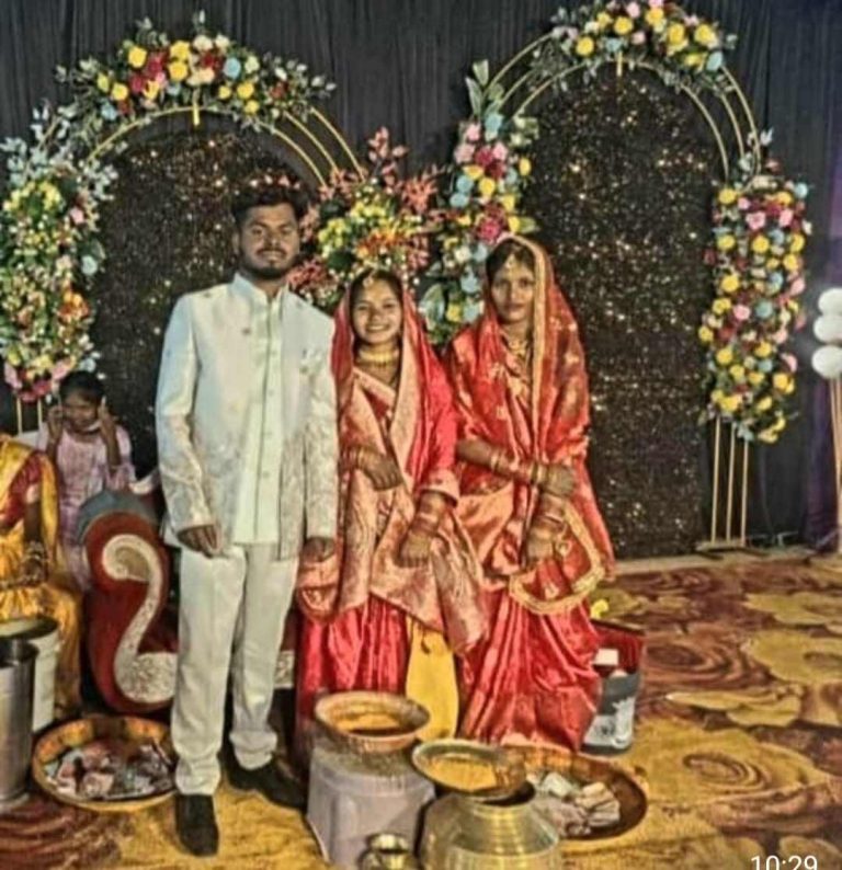 बस्तर में अनोखी शादी : एक दूल्हे ने दो दुल्हनों संग एक ही मंडप में लिए सात फेरे