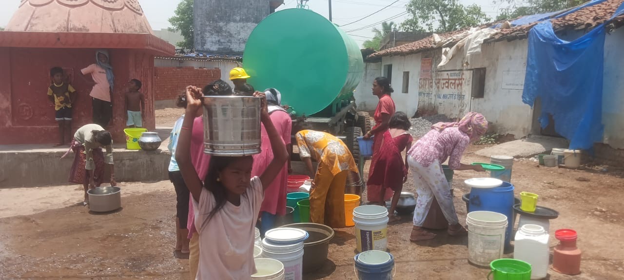 कोरबा: बालको ने विभिन्न वार्डों में सुनिश्चित की पेयजल आपूर्ति