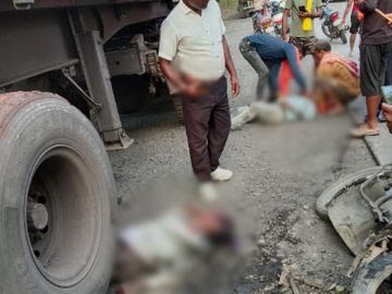 कोरबा: भीषण सड़क हादसे में एक बाइक सवार की मौत, दूसरा गंभीर रूप से घायल