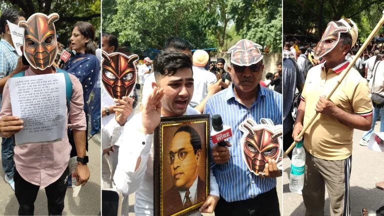 कॉकरोच जनता पार्टी का 5 घंटे चला प्रदर्शन, अभिजीत बोले- 5 दिन में शिक्षा मंत्री इस्तीफा दें, नहीं तो अगले शनिवार फिर आएंगे जंतर-मंतर