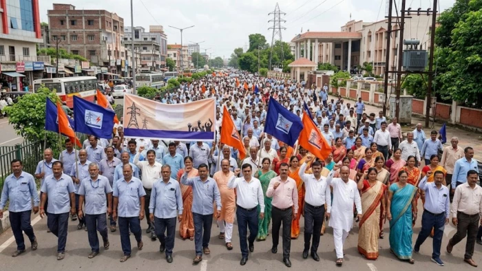 छत्तीसगढ़: पुरानी पेंशन और नियमितीकरण को लेकर कल राजधानी में जुटेंगे बिजली कर्मी; प्रबंधन के खिलाफ आंदोलन तेज