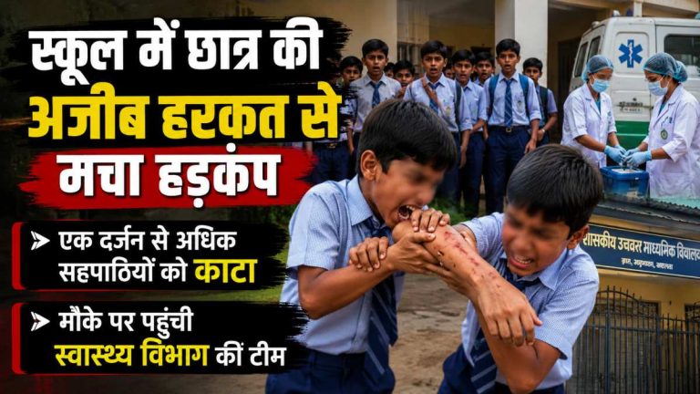 छत्तीसगढ़: स्कूली छात्र ने एक दर्जन से अधिक सहपाठियों को काटा; 3 साल पहले काटा था कुत्ते ने