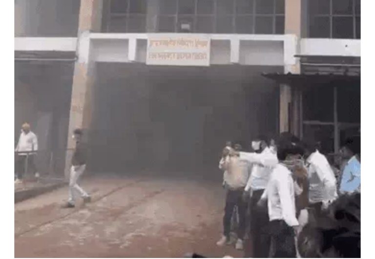 रायपुर: मेकाहारा के इमरजेंसी वार्ड में लगी आग, धुआं फैलने के बाद मचा हड़कंप, मौके पर पहुंची पुलिस और दमकल की टीम