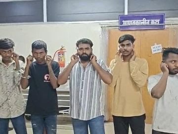 कोरबा में हुड़दंग मचाने वाले बाइकर्स गिरोह पर कड़ी कार्रवाई, पुलिस ने कान पकड़कर मंगवाई माफी, भेजे गये जेल