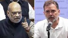 शाह बोले- संसद में हर मुद्दे पर जवाब दूंगा, राहुल गांधी ने कहा- भाषण नहीं सुनना, बताएं छात्रों पर गोलियां किसने चलवाईं?