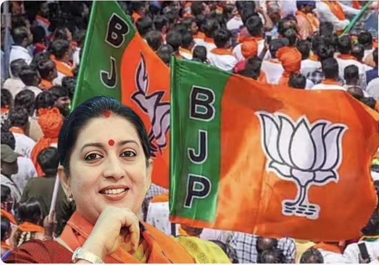 छत्तीसगढ़: स्मृति ईरानी बनाई गईं भाजपा की प्रदेश प्रभारी, सिद्धार्थ शंभु बने सह-प्रभारी
