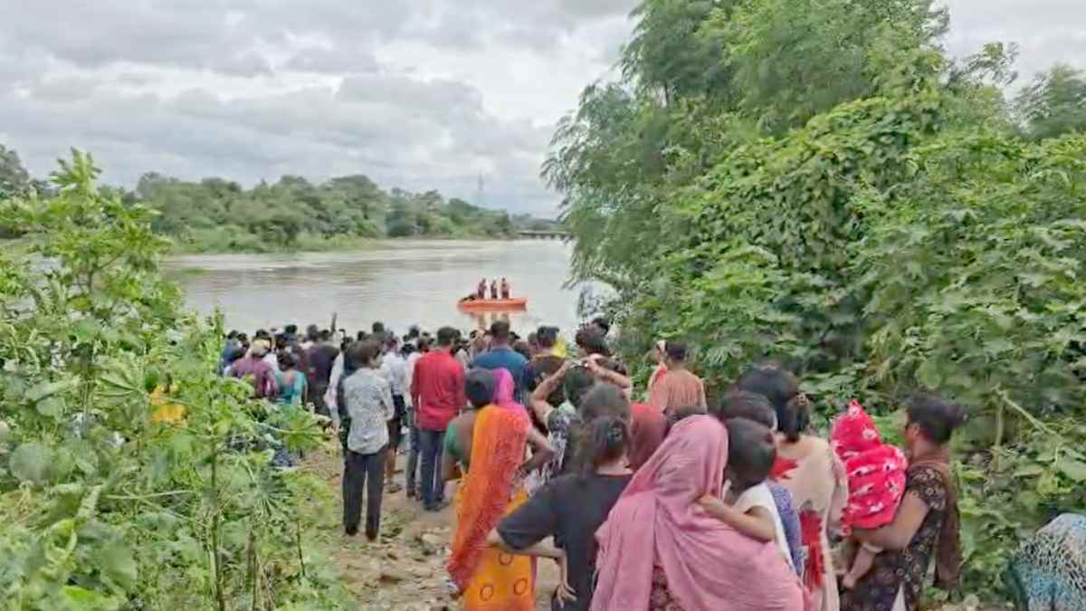 बिलासपुर: अरपा नदी में बहे दो बच्चे; तलाश में जुटी SDRF की टीम