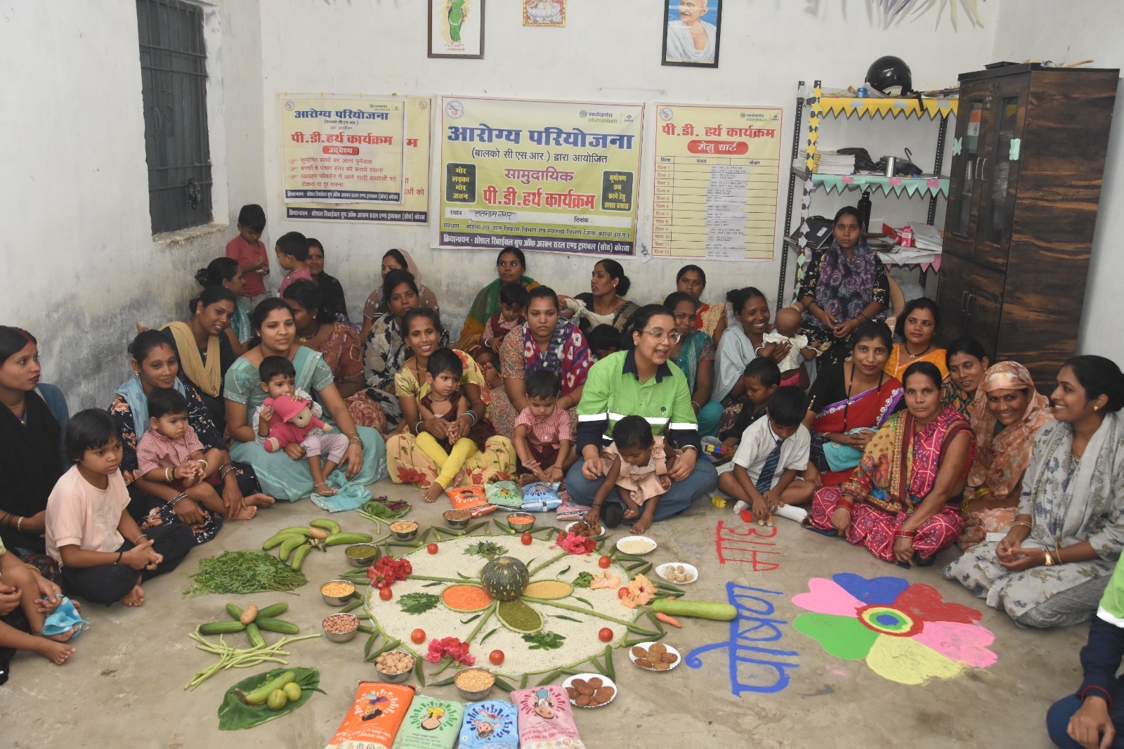 बालको के पोषण माह अभियान से बाल पोषण के प्रति बढ़ी सामुदायिक जागरूकता