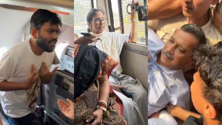 जंतर-मंतर जा रहीं ममता बनर्जी समेत 4 पूर्व मुख्यमंत्री हिरासत में, प्रदर्शनकारियों ने बैरिकेड तोड़े; पुलिस ने एक हजार से अधिक लोगों को पकड़ा