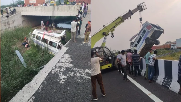 कोटा में बड़ा हादसा, मिनी बस के नाले में गिरने से 7 यात्रियों की मौत, 10 घायल; खाटू श्याम जी के दर्शन के लिए जा रहे थे श्रद्धालु